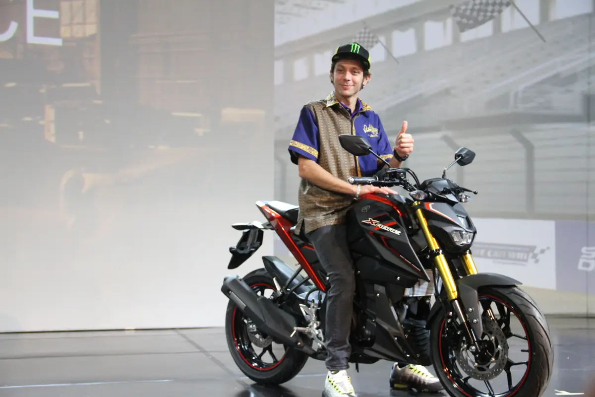 Valentino Rossi saat berada di Bali (Liputan6.com)