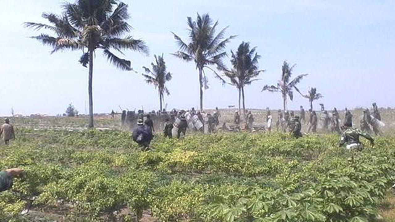 Bentrok TNI dan warga di Urut Sewu, ibu hamil kena tendang dan pukul