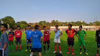 EDF LaLiga Trial in Pulomas, Minggu (29/9/2019), di Lapangan Persija Pulomas, Jakarta Timur. (Bola.com/Muhammad Adiyaksa).