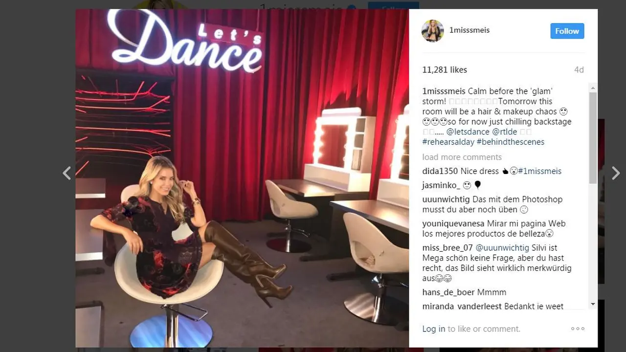 Sylvie Meis, model panas asal Jerman yang jadi pelecut semangat para pemain Hannover 96