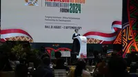 Menteri Luar Negeri RI Retno Marsudi dalam pembukaan Indonesia Africa Parliamentary Forum (IAPF) di Nusa Dua, Bali, Minggu (1/9/2024). (Dok. Kemlu RI)