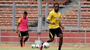 Victor Igbonefo berharap Nigeria menang saat melawan Bosnia-Herzegovina.(Liputan6.com/Helmi Fithriansyah)