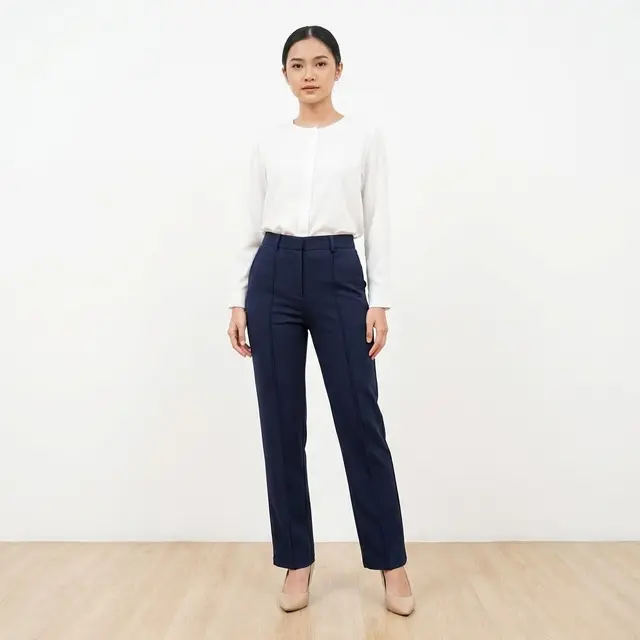Front-Seam Pants (Gemini AI)