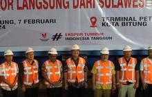 Pelabuhan Bitung Ekspor Perdana Langsung Kertas dan Perikanan ke China