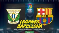 La Liga - Leganes Vs Barcelona (Bola.com/Adreanus Titus)