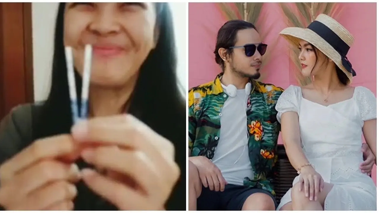 Hamil Anak Pertama, Ini 6 Momen Mesra Ana Riana dan Sang Suami