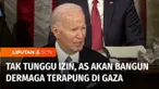 Amerika Serikat akan mengungkapkan rencana membangun dermaga terapung sementara di lepas Pantai Gaza. Dermaga terapung diharapkan memberikan alternatif koridor bantuan bagi jalur yang diblokade Israel.
