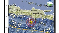 Gempa Magnitudo 4,3 Guncang Gunungkidul