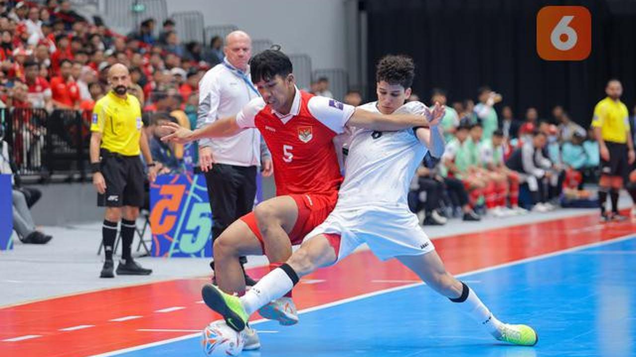Foto: Ditahan Imbang Irak, Timnas Futsal Indonesia Segel Status Juara Grup A Piala Asia Futsal 2026