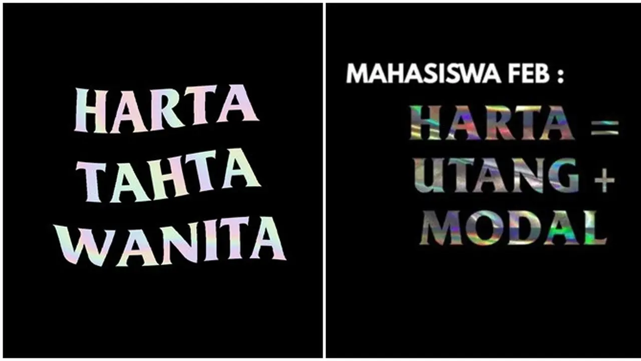6 Tulisan Slogan Harta Tahta ala Warganet Ini Bikin Geleng Kepala