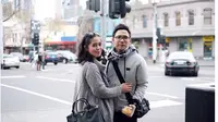 Pasangan Gracia Indri dan David Noah meresmikan hubungannya sejak 28 Desember 2014. Janji sehidup semati di Gereja Katedral, Bandung, Jawa Barat. (Instagram/graciaz14)