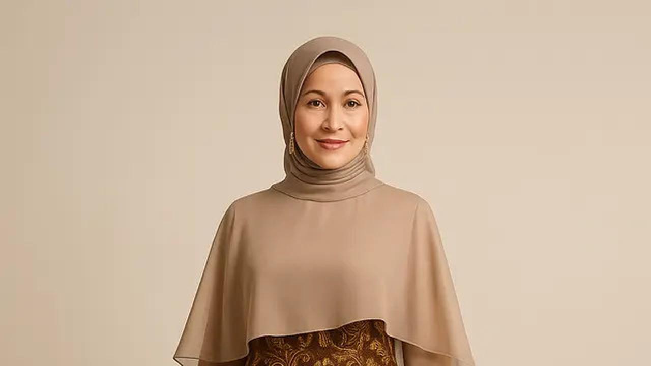 7 Model Gamis Batik Kombinasi untuk Wanita Usia 40-an,Tampil Elegan dan Kekinian