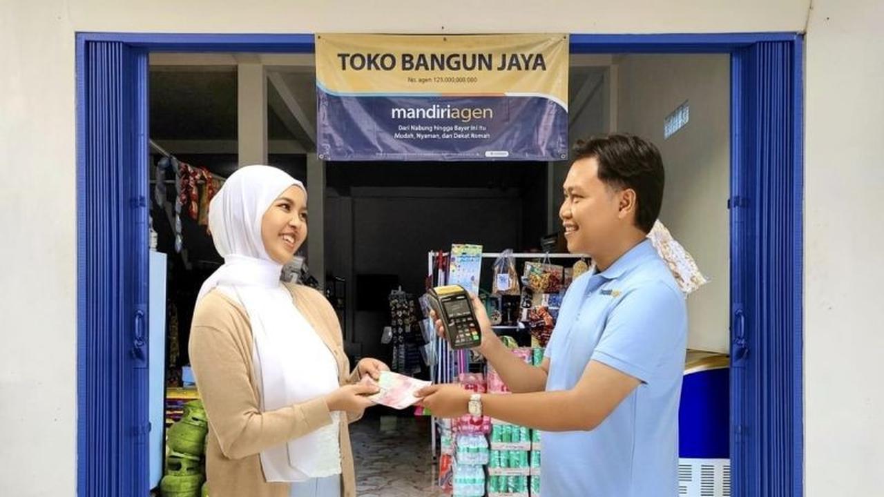 Transaksi Mandiri Agen Bank Mandiri Tembus Rp3,5 Triliun di Awal 2026, Perkuat Inklusi Keuangan