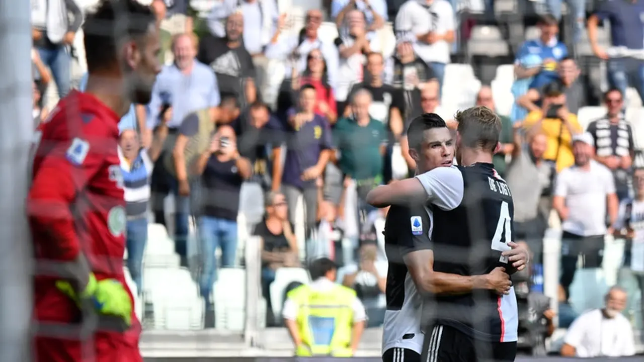 Penyerang Juventus, Cristiano Ronaldo.