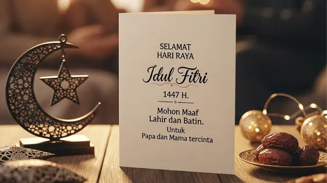 Kata-Kata Ucapan Idul Fitri 2026 yang Menyentuh