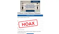 Hoaks  seputar pendaftaran CPNS beredar di tengah masyarakat lewat media sosial, kabar bohong tersebut tentu dapat menyesatkan.