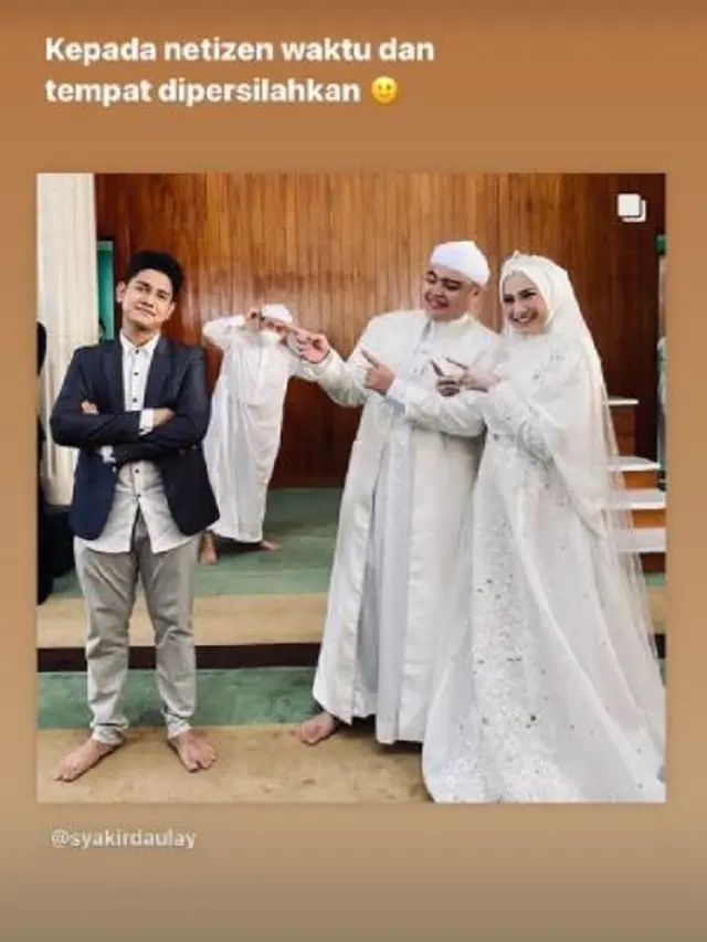 Syakir Daulay - Ameer Azzikra (Foto: Instagram/@syakirdaulay)