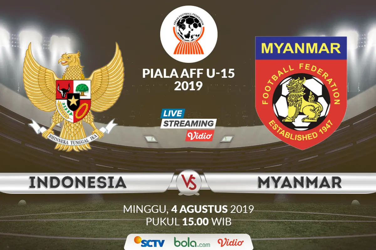 Indonesia U-15 vs Myanmar U-15