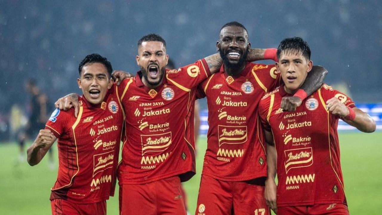 Dua Gol Eksel Runtukahu Antar Persija Kembali ke Jalur Kemenangan Liga 1
