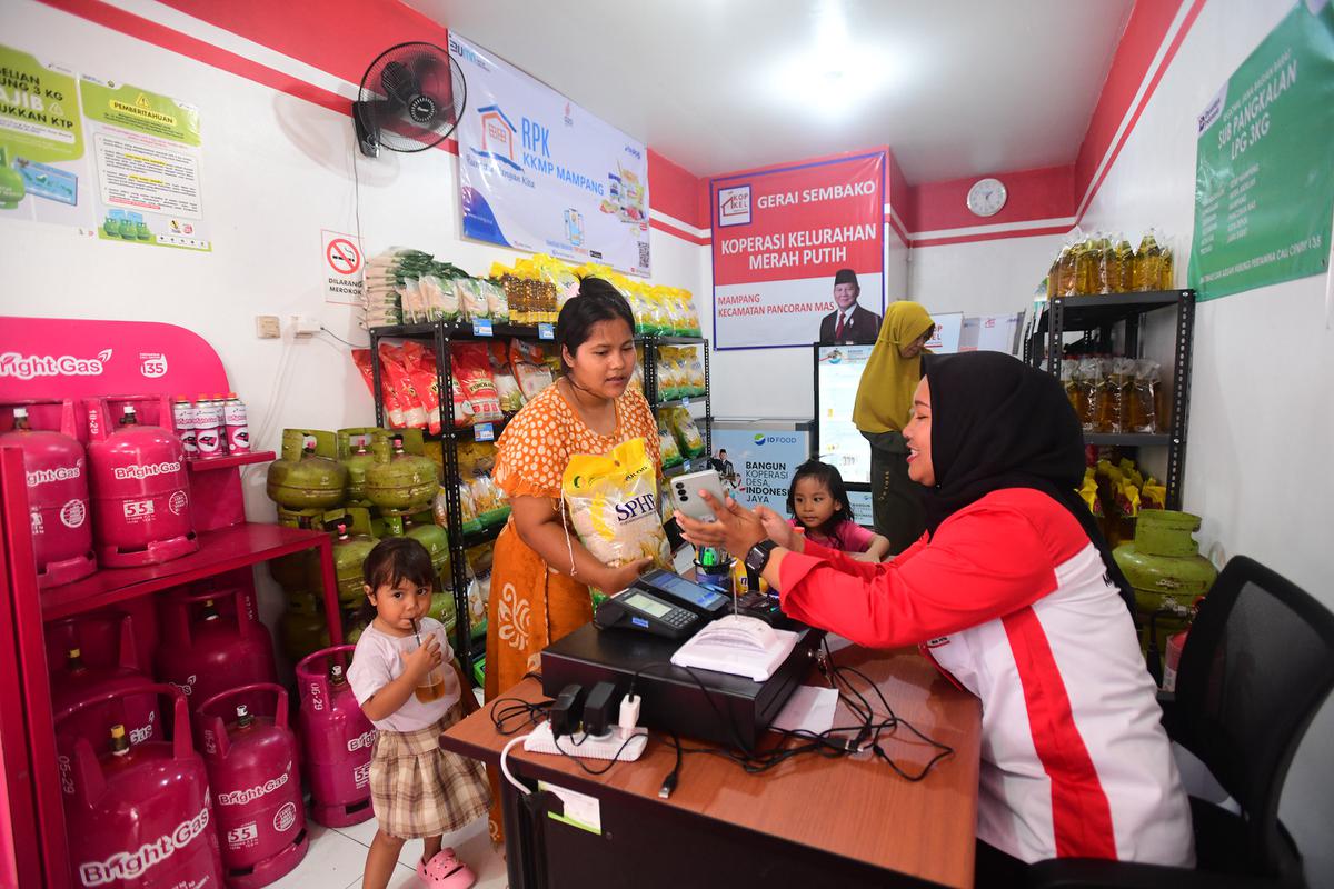 Koperasi Merah Putih Langsung Layani Warga