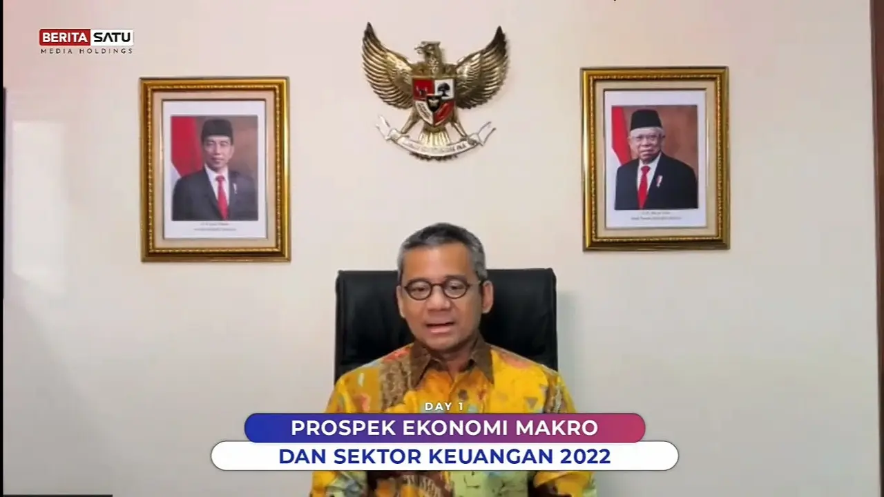 Wakil Menteri Keuangan, Suahasil Nazara dalam Economic Outlook 2022