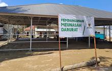 Meunasah Darurat Pidie Jaya Dibangun di Atas Lumpur Sisa Banjir, Target Selesai Sebelum Ramadan