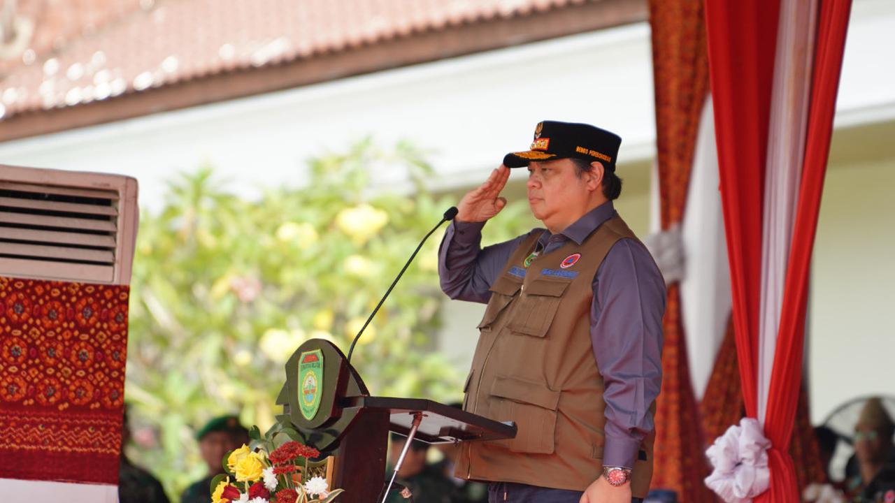 Minimalkan Dampak Kerugian Ekonomi, Menko Airlangga Ingatkan Pentingnya Antisipasi Bencana dan Berkesinambungan
