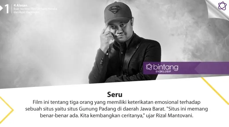 4 Alasan Buat Nonton Film Gerbang Neraka dari Rizal Mantovani.  (Digital Imaging: Nurman Abdul Hakim/Bintang.com)