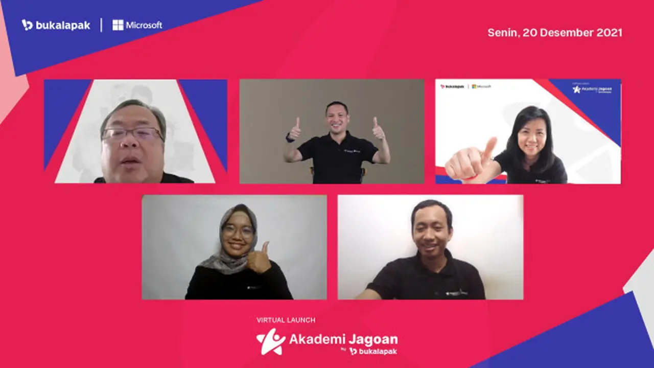 Kegiatan Peluncuran Akademi Jagoan by Bukalapak, Senin (20/12/2021) (Foto: Bukalapak)