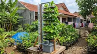 7 Model Tower Hidroponik Murah yang Cocok untuk Pemula, Berkebun Hemat Lahan