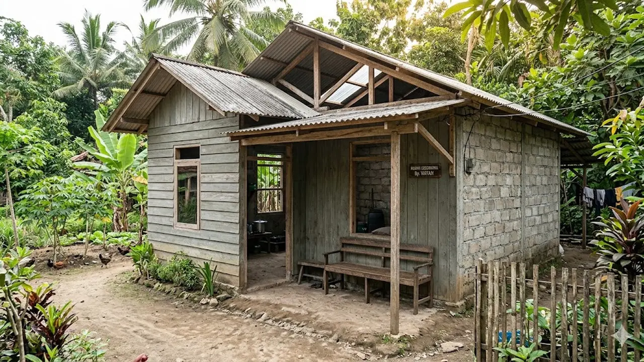 6 Model Rumah Biaya Rp30 Jutaan yang Bisa Dihuni, Biaya Rendah Tetap Nyaman