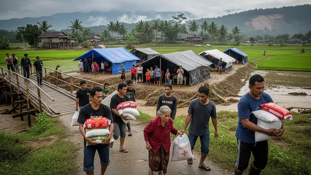 Contoh Nilai Persatuan. Foto: AI Generated