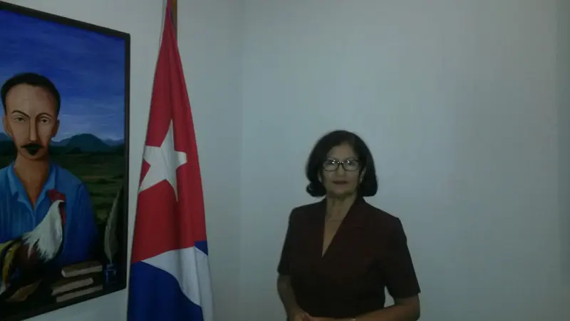 Duta Besar Kuba untuk Indonesia Nirsia Castro Guevara (Rizki Akbar Hasan/Liputan6.com)