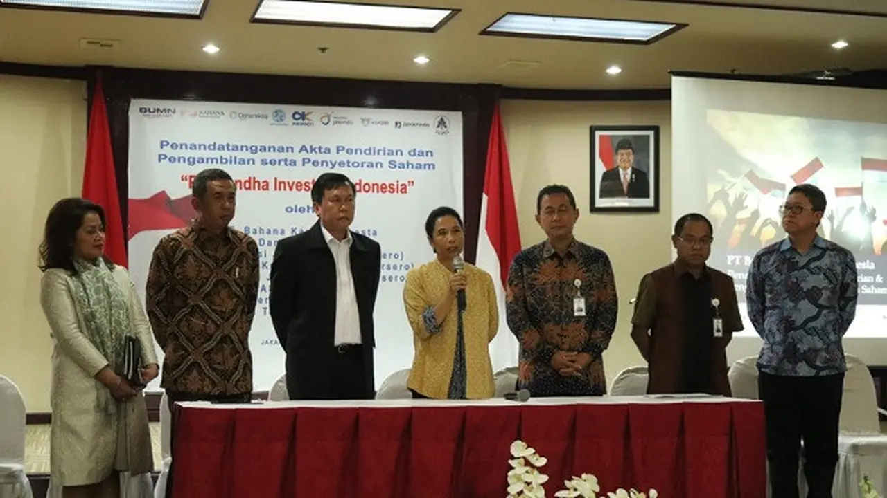 Menteri BUMN Rini Soemarno dan perwakilan BUMN (Dok Foto: Liputan6.com/Ilyas Istianur Praditya)