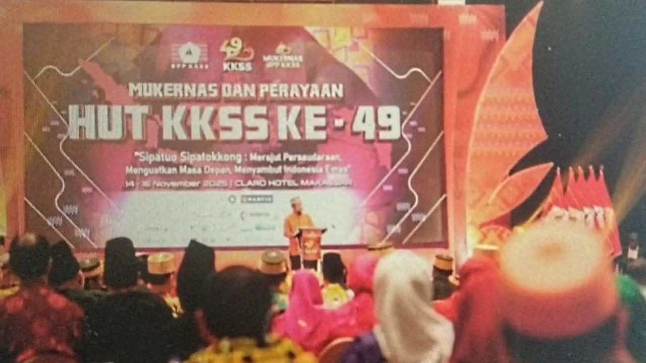Gubernur Sulsel Apresiasi KKSS sebagai Wadah Pemersatu Masyarakat di Berbagai Belahan Dunia