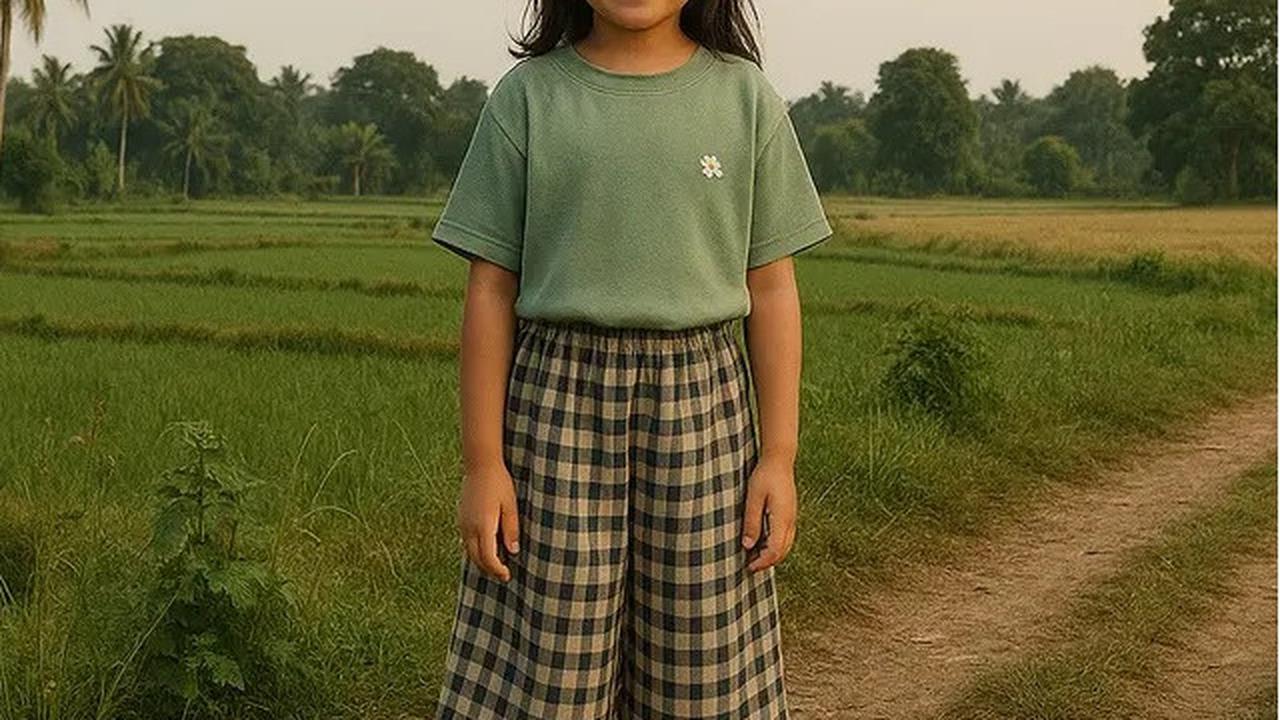 Ilustrasi Model Baju Anak Perempuan