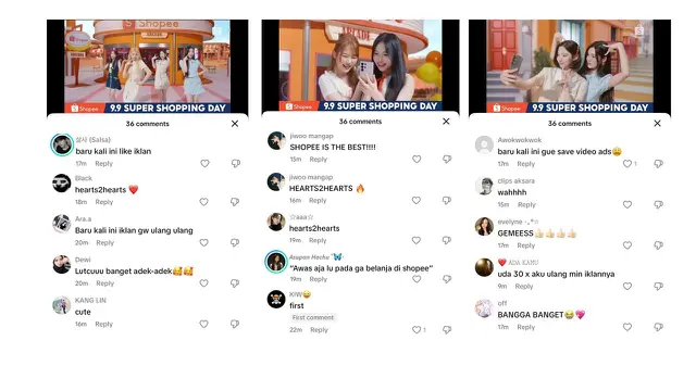 Iklan Shopee 9.9 Super Shopping Day Jadi Lebih Meriah dengan Penampilan dari Hearts2Hearts