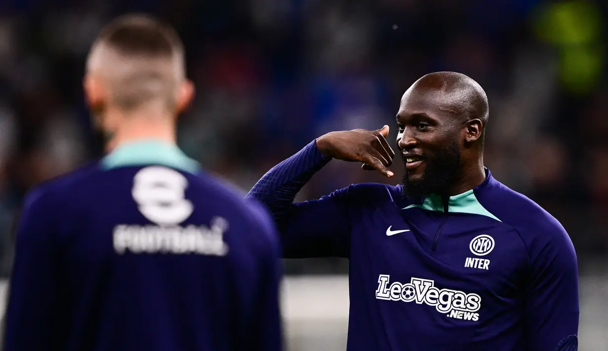 Lukaku sudah sepakat untuk pindah ke Roma dan akan mendapat gaji sebesar 7,5 juta euro di Olimpico. (Marco BERTORELLO / AFP)