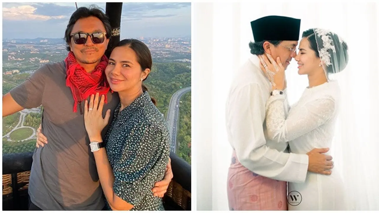 Kini Sah Jadi Suami Istri, Ini 7 Potret Perjalanan Cinta Engku Emran dan Noor Nabila