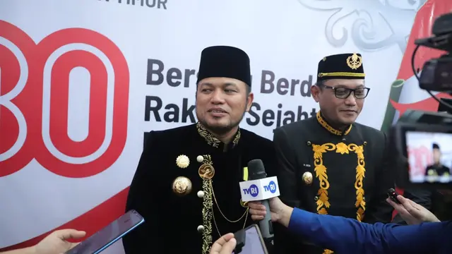 Gubernur Rudy Mas’ud Sebut Kaltim jadi Etalase Indonesia di Momentum HUT ke-80 RI