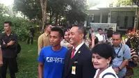 Diserbu Warga di Istana Merdeka, Danpaspampres Jokowi Senang