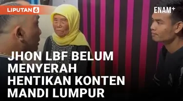 Konten Mandi Lumpur Di TikTok, Jhon LBF Ancam Penjarakan Anak Pelaku