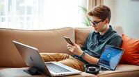 cara download lagu mp3 di google ©Ilustrasi dibuat AI
