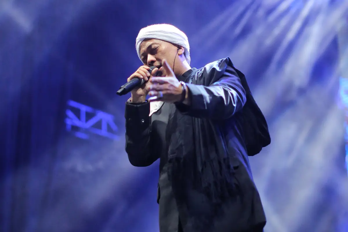 Penampilan Opick di Festival Pasar Musik, Minggu (12/2/2023)
