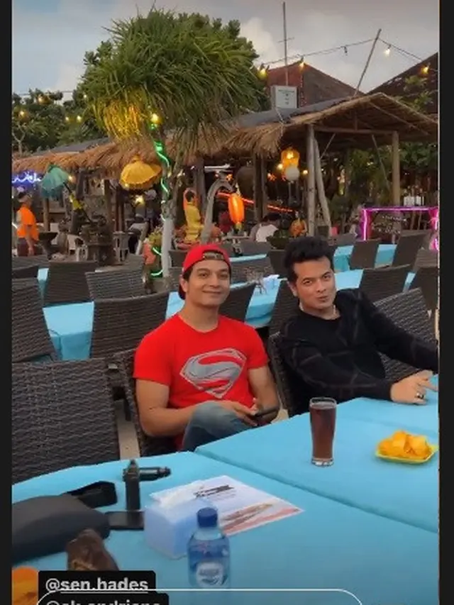 Rico Verald dan Choky Andriano (Foto: Instagram/@afdhal_yusman)