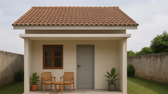 Gambar Desain Rumah Subsidi Type 30/60