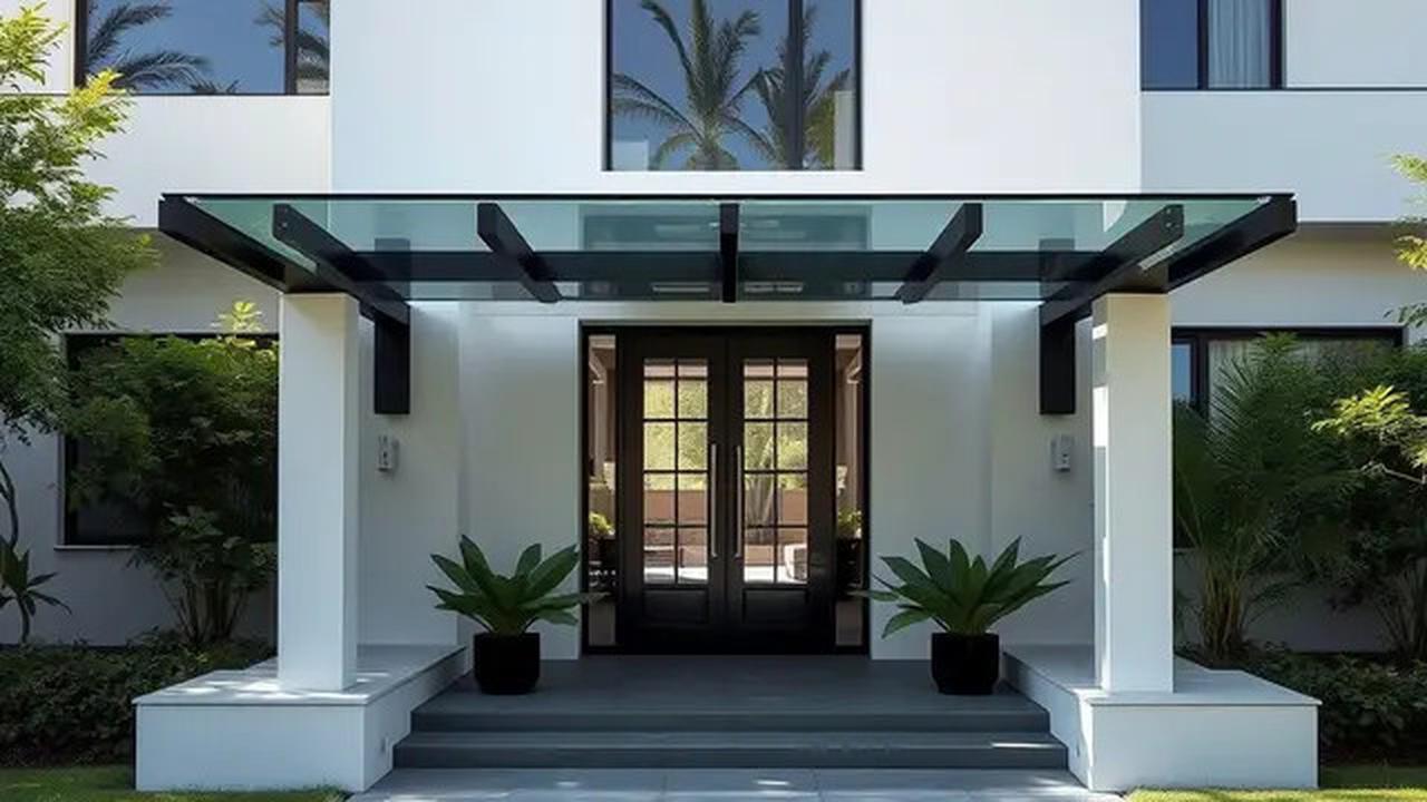 5 Model Kanopi Rumah Mewah, Bikin Hunian Tampak Rapi dan Elegan