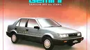 Holden Gemini ini memiliki varian mesin bensin dan diesel yang tangguh dan irit. Sekilas desain depannya mirip dengan Mitsubishi Lancer DanGan. Mobil ini pernah populer karena dijadikan armada President Taxi. (Source: Instagram/@rayuaniklan)