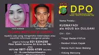 Kusmayadi alias Agus diduga pemutilasi wanita hamil di Tangerang