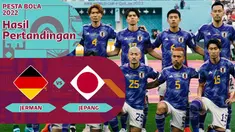 Berita Video,Meski Kalah Penguasaan Bola, Jepang Berhasil Bungkam Jerman 2-1 pada Rabu (23/11/2022)
